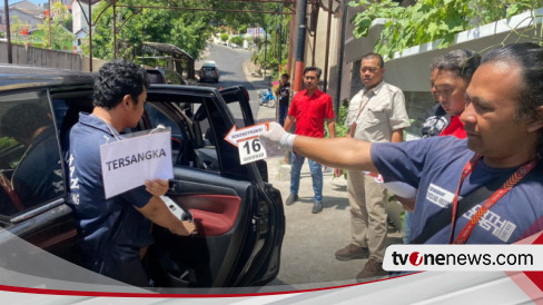 Pelaku Pembunuhan Sopir Taxi Online Di Semarang Jalani Rekonstruksi Adegan