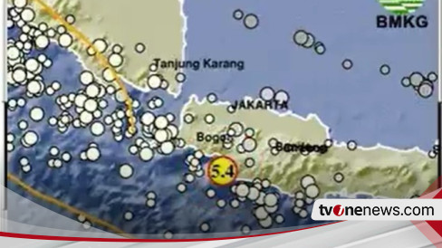 Baru Saja Sukabumi Diguncang Gempa Magnitudo 5 4