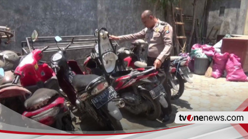 Diduga Milik Pelaku Pencurian Tiga Sepeda Motor Ditinggal Di Lahan