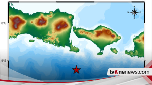 Gempa Bumi Berkekuatan Magnitudo Terasa Di Kuta Bali