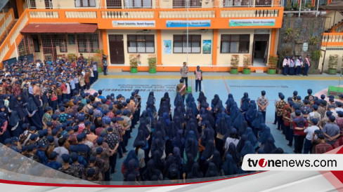 Antisipasi Aksi Perundungan Polisi Di Tasikmalaya Datangi Sekolah