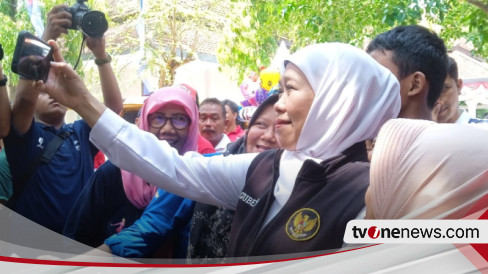 Disebut Berikan Dukungan Ke Capres Prabowo Gubernur Khofifah Salting