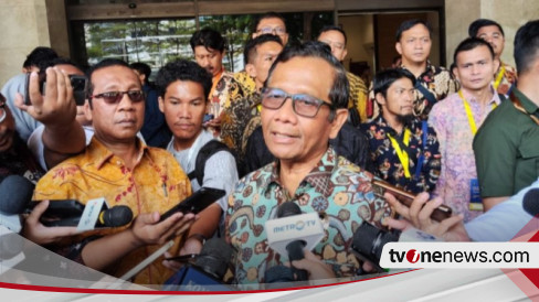 Putusan MKMK Berhentikan Anwar Usman Dari Jabatan Ketua MK Mahfud MD