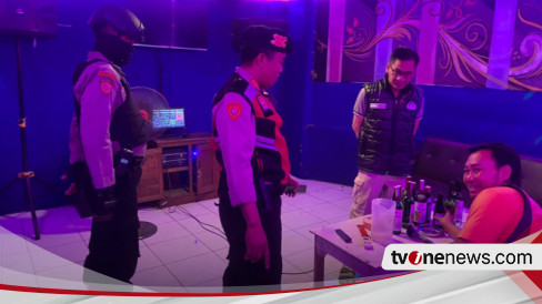 Razia Tempat Karaoke Di Kudus Polisi Amankan Ratusan Botol Minuman Keras