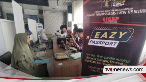 Permudah Masyarakat Imigrasi Kelas II Blitar Berikan Eazy Passport