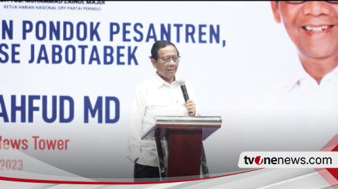 Janji Mahfud MD Sejahterakan Guru Ngaji Marbot Dan Ustaz Di Pesantren