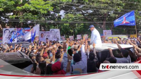 Singgah Di Blitar Prabowo Subianto Dapat Dukungan Dari Gerakan