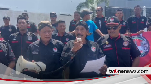 Massa FKJR Gelar Deklarasi Pemilu Damai Di Kawasan Tugu Pal Putih