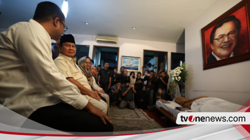 Prabowo Melayat Ke Rumah Rizal Ramli Terakhir Bertemu Saat Ulang Tahun