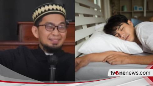 Meski Sudah Mengantuk Berat Ustaz Adi Hidayat Bilang Paksakan Mulai