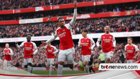 Hasil Liga Inggris Arsenal Pesta Gol Ke Gawang Crystal Palace