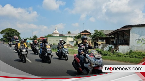 Kampanye Akbar Ganjar Mahfud Ratusan Bikers Touring Dari Jakarta