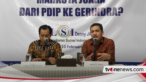 Survei Lsi Denny Ja Sepekan Jelang Pemilu Gerindra Berpeluang Geser