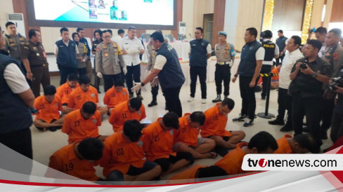 Polda Lampung Ungkap 2 Jaringan Narkotika Asal Malaysia 20 Orang Jadi