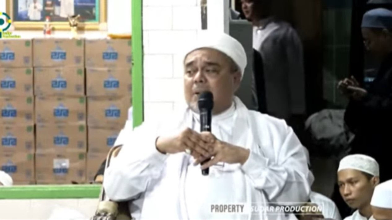 Dikabarkan Menikah Lagi Habib Rizieq Shihab Bakal Lepas Status Dudanya