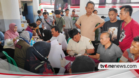 Ratusan Sopir Dan Kernet Bus Mudik Lebaran 2024 Di Terminal Bekasi