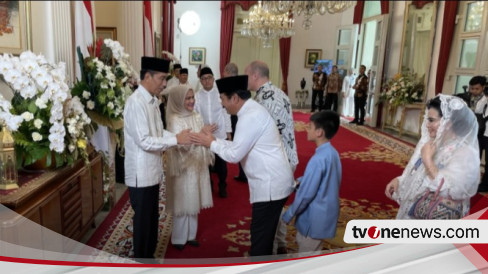 Antusiasme Warga Hadiri Open House Jokowi Di Istana Negara Tumpah Ruah