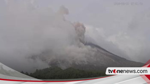 Awan Panas Gunung Merapi Meluncur 1 Kilometer Ke Kali Bebeng Krasak