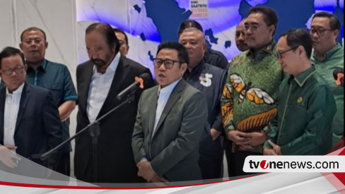 Ini Kelakar Cak Imin Yang Sungkan Tanya Surya Paloh Gabung Pemerintahan