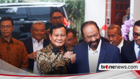 Ngaku Sahabatan Dengan Prabowo Surya Paloh Tegaskan Tak Ada Pembahasan