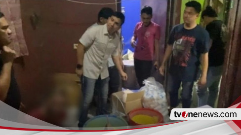 Mencuat Detik Detik Polisi Gerebek Rumah Produksi Narkoba PCC Jaringan