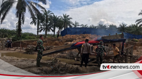 Polisi Incar Bos Penambang Emas Tanpa Izin Di Seputaran Bandara Muara Bungo