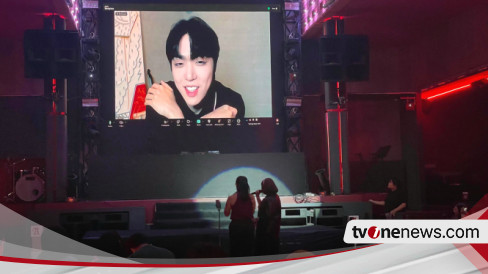 Jelang Konser Junny Sapa Fans Lewat Video Call Di Acara Noraebang Dan