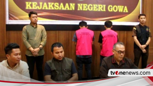 Malam Malam Kejari Gowa Tahan Tersangka Korupsi Proyek Irigasi