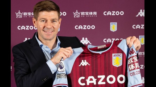 Aston Villa resmi tunjuk Steven Gerrard sebagai pelatih baru