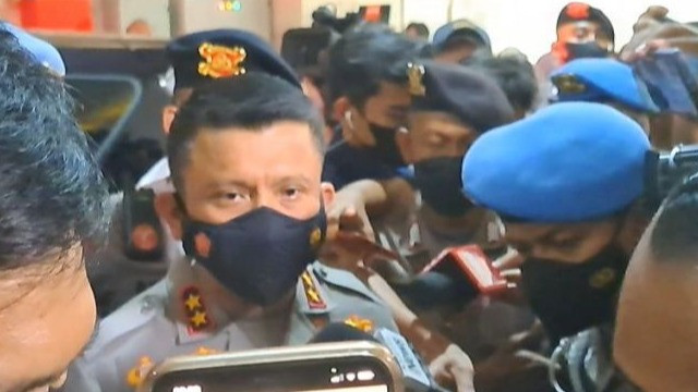 Inspektur Jenderal Polisi Ferdy Sambo tiba di Gedung Bareskrim Kepolisian Indonesia, Jakarta, Kamis (4/8/2022).
