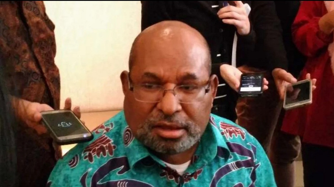 Gubernur Papua, Lukas Enembe.