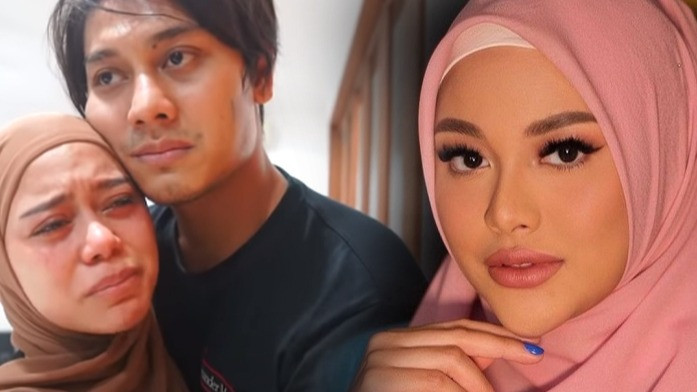 Pasangan selebritis Rizky Billar-Lesti Kejora (Leslar) dan Aurel Hermansyah