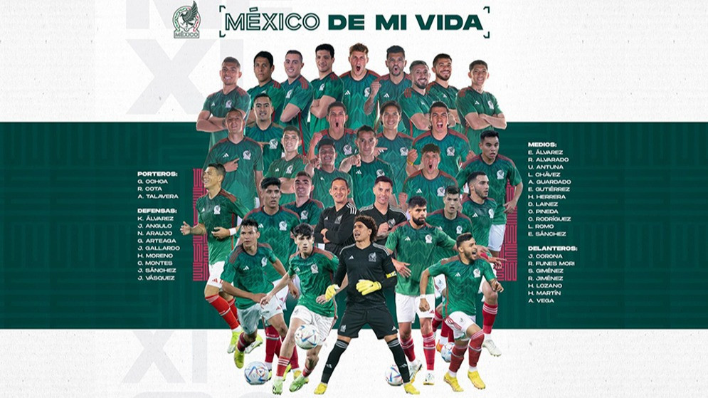 Dafrar skuad piala dunia 2022 tim nasional Meksiko