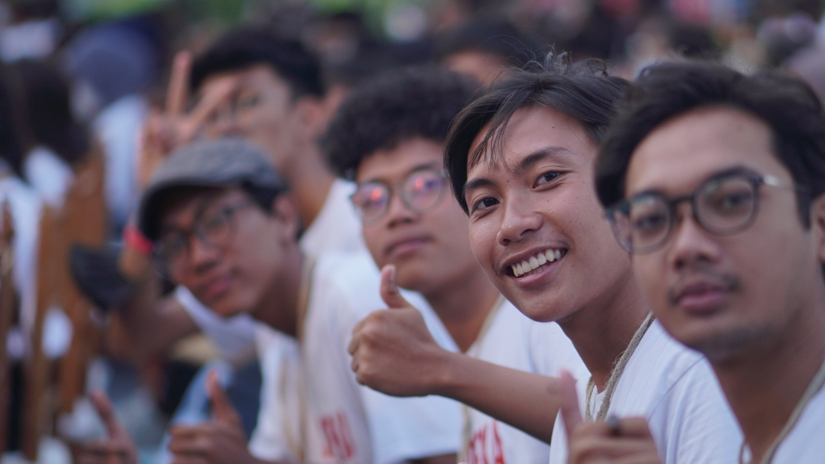 Mahasiswa peserta Festival Kampus Merdeka.