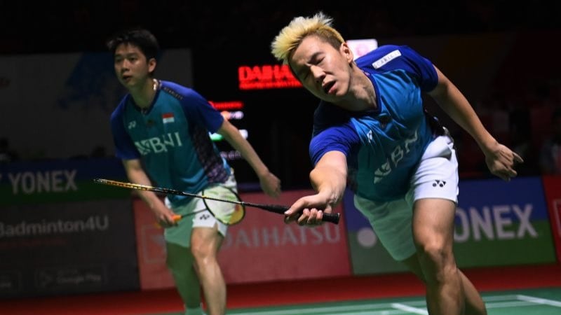 Marcus Gideon cedera saat dampingi Kevin Sanjaya di Indonesia Masters