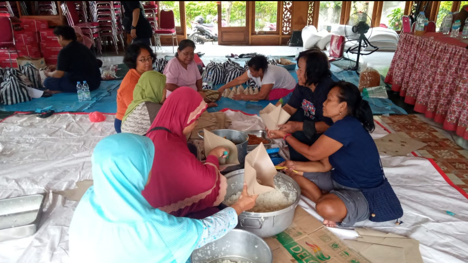 Kemensos Salurkan Bantuan untuk Warga Terdampak Banjir di Solo dan Sukoharjo