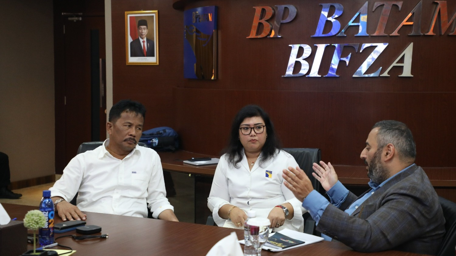 Kepala BP Batam, Muhammad Rudi temui Dua calon investor asing asal Turki dan Hongkong.