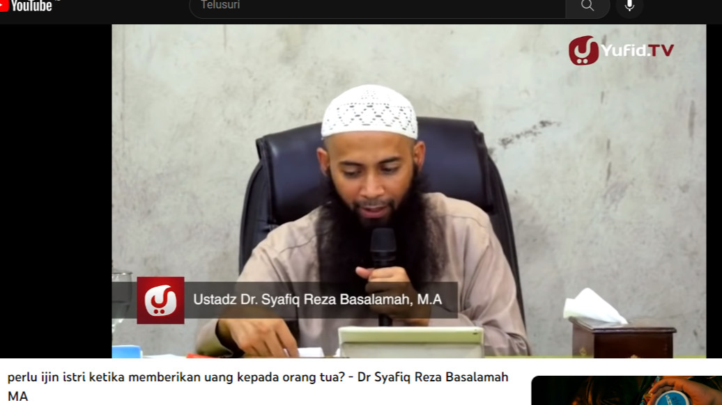 Paksu Perlu Ijin Istri Ketika Mau Memberikan Uang Kepada Orang Tua Ini Kata Ustaz Syafiq Riza 2495