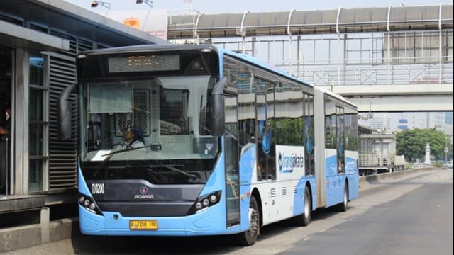 Ilustrasi - Transjakarta