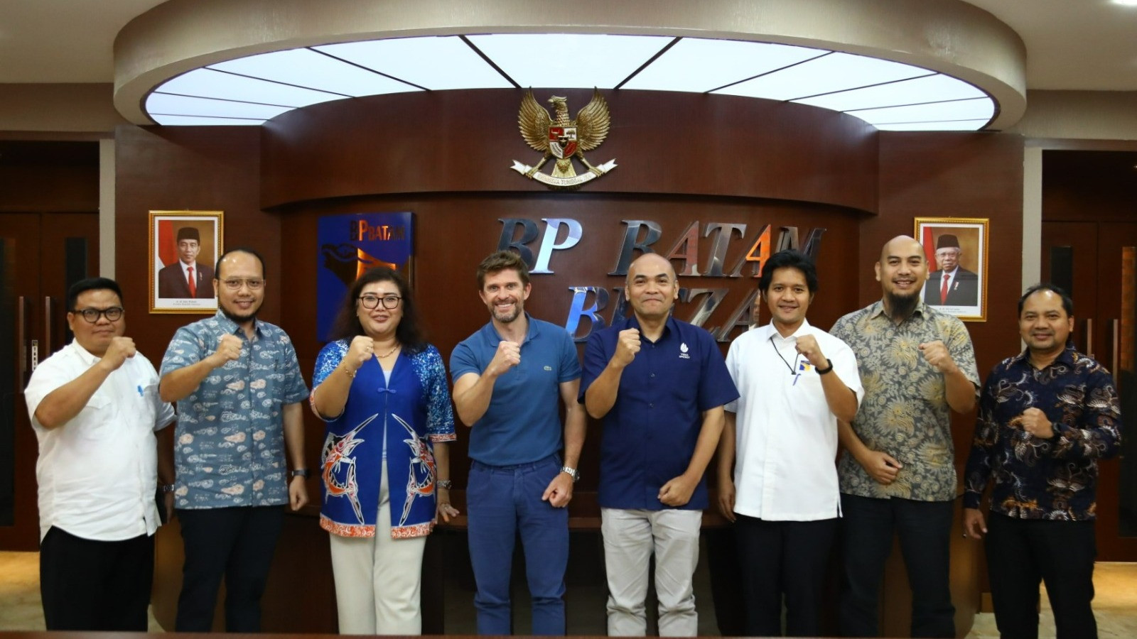 Badan Pengusahaan Batam (BP Batam) menerima kunjungan Perusahaan POWIN LCC, Rabu (18/7/2023), di Marketing Center BP Batam.