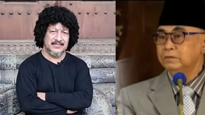 Habib Kribo bela AM Hendropriyono terkait keterkaitan dengan Al-Zaytun dan Panji Gumilang.