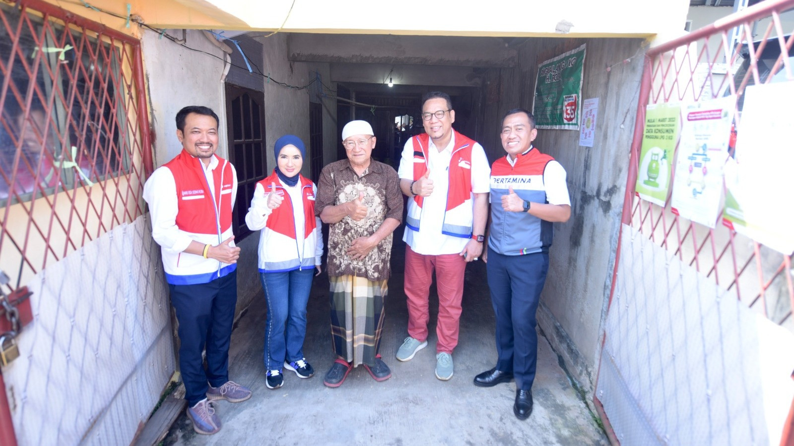Direktur Utama Pertamina (Persero) Nicke Widyawati kembali meninjau langsung penyaluran LPG 3 Kg di beberapa pangkalan LPG di Palembang, Sumatera Selatan, pada Senin 31 Juli 2023.