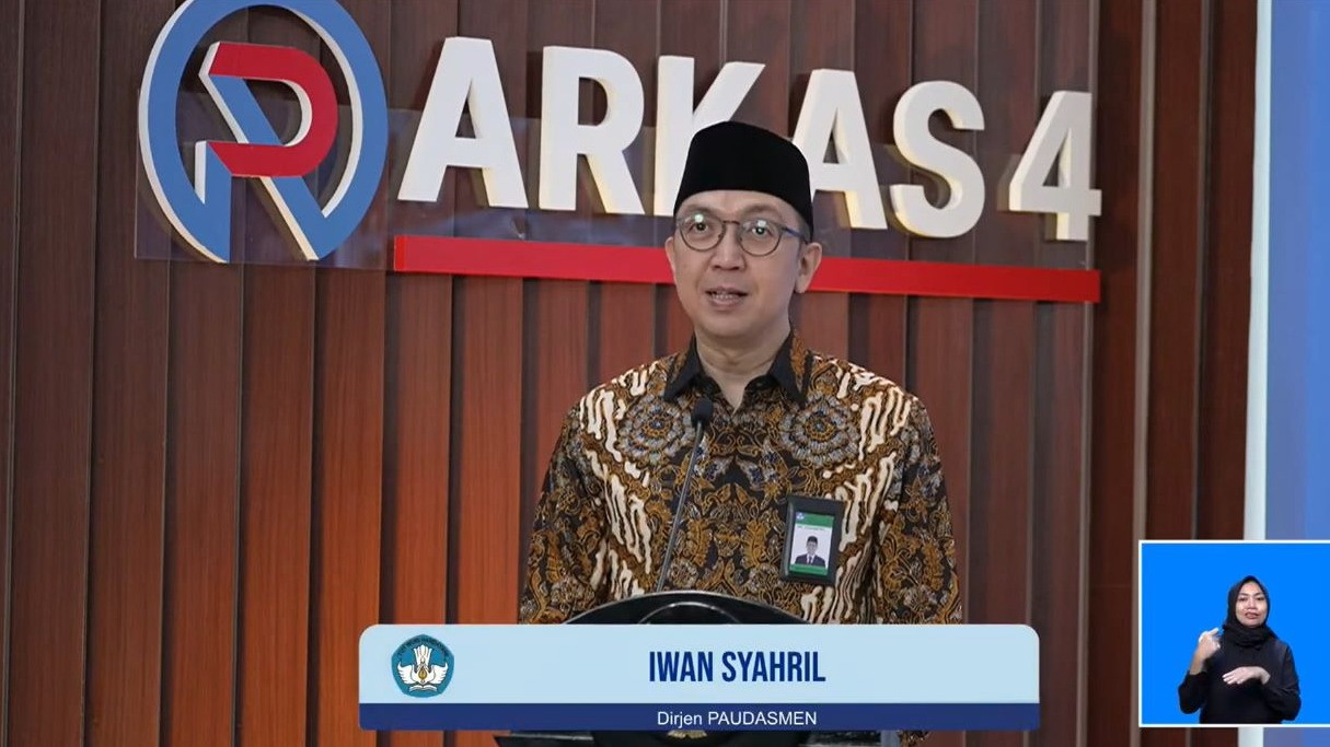 Iwan Syahril, Direktur Jenderal Pendidikan Anak Usia Dini, Pendidikan Dasar, dan Pendidikan Menengah (Dirjen PDM).