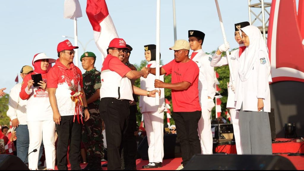 Gerakan Nasional Penyerahan 10 Juta Bendera Merah Putih, Wujud Pancasila In Action