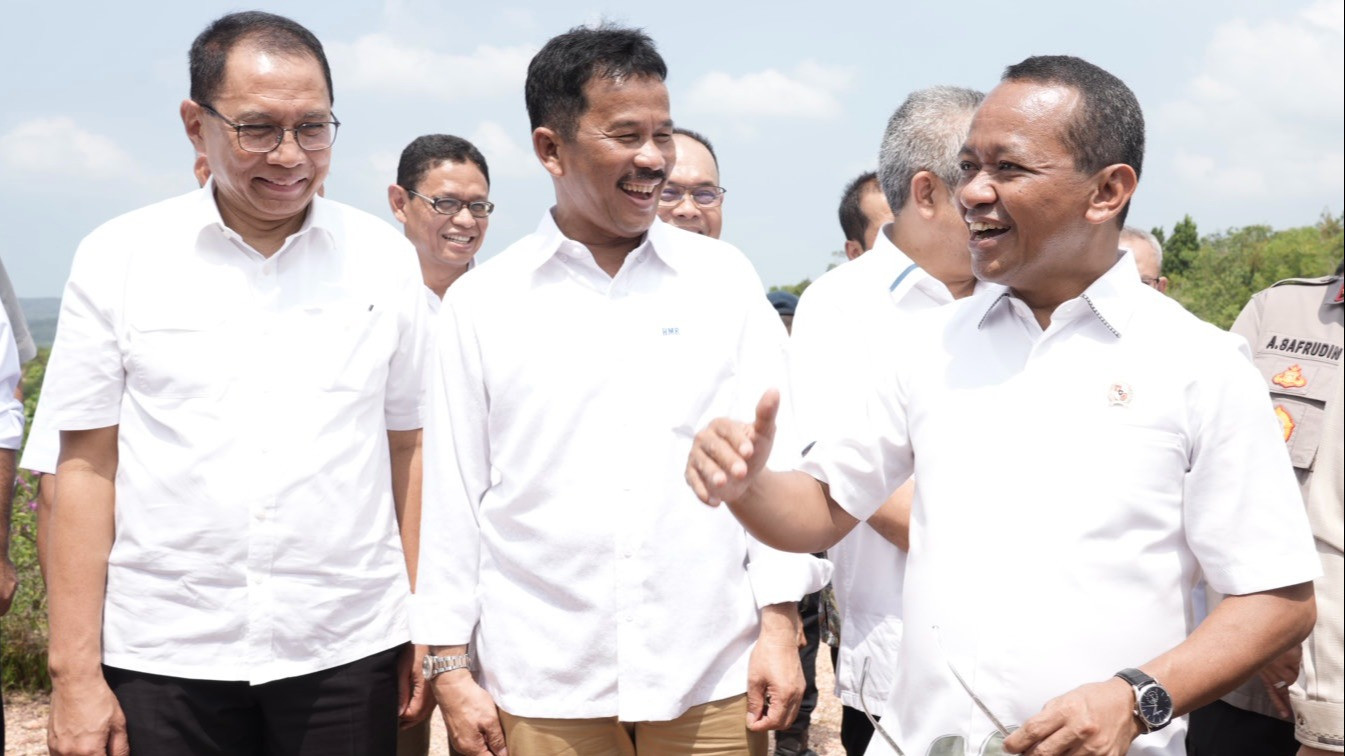 Kepala BP Batam, Muhammad Rudi, mengapresiasi dukungan dari Menteri Investasi sekaligus Kepala BKPM RI, Bahlil Lahadalia, dalam percepatan pengembangan Pulau Rempang, Minggu (13/8/2023).