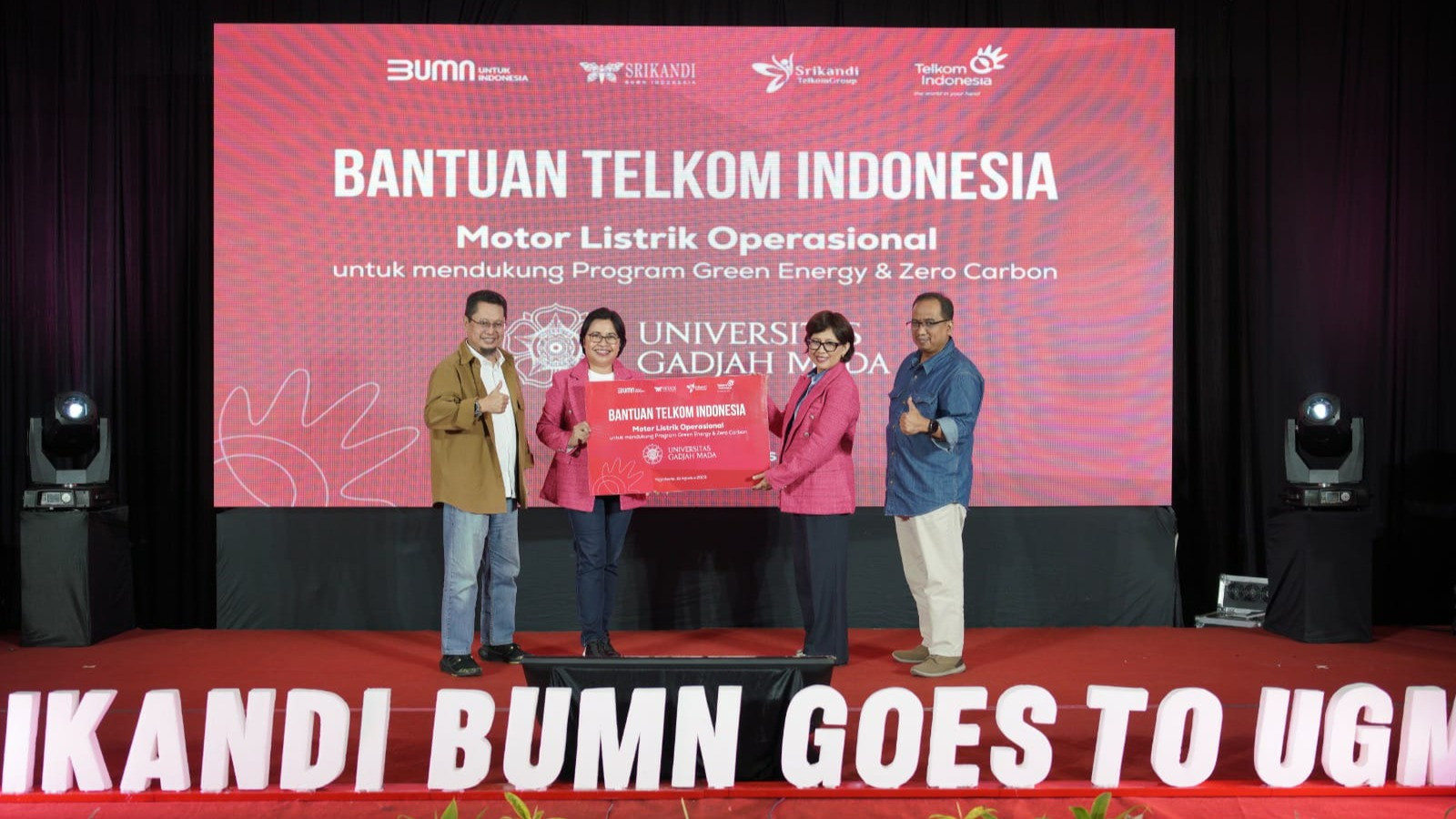 PT Telkom Indonesia (Persero) Tbk (Telkom) selaku salah satu BUMN di Indonesia berpartisipasi dalam kegiatan “Srikandi BUMN Goes to Campus”  yang diselenggarakan oleh Srikandi BUMN bersama UGM, Rabu (16/8).
