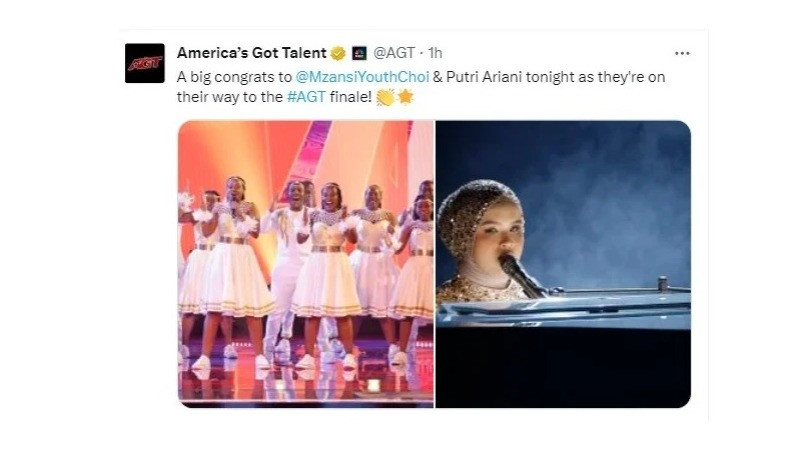 Caption Twitter @AGT