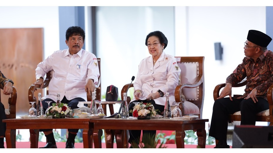 Ketua Dewan Pengarah BPIP, Prof. Dr. (H.C.) Hj. Megawati Soekarnoputi menekankan agar semua unsur memaknai Pancasila dan mengaktualisasikannya dengan tindakan gotong royong.