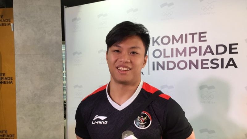 Atlet Angkat Besi Rahmat Erwin Abdullah