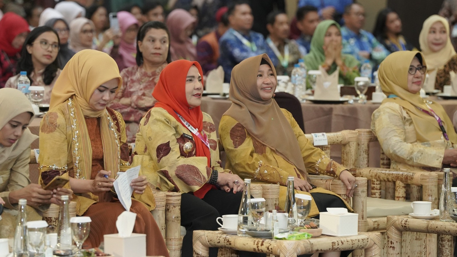 Sarasehan istri Wali Kota 2023 resmi digelar di Kota Ternate, Provinsi Maluku Utara, 2-4 Oktober 2023.